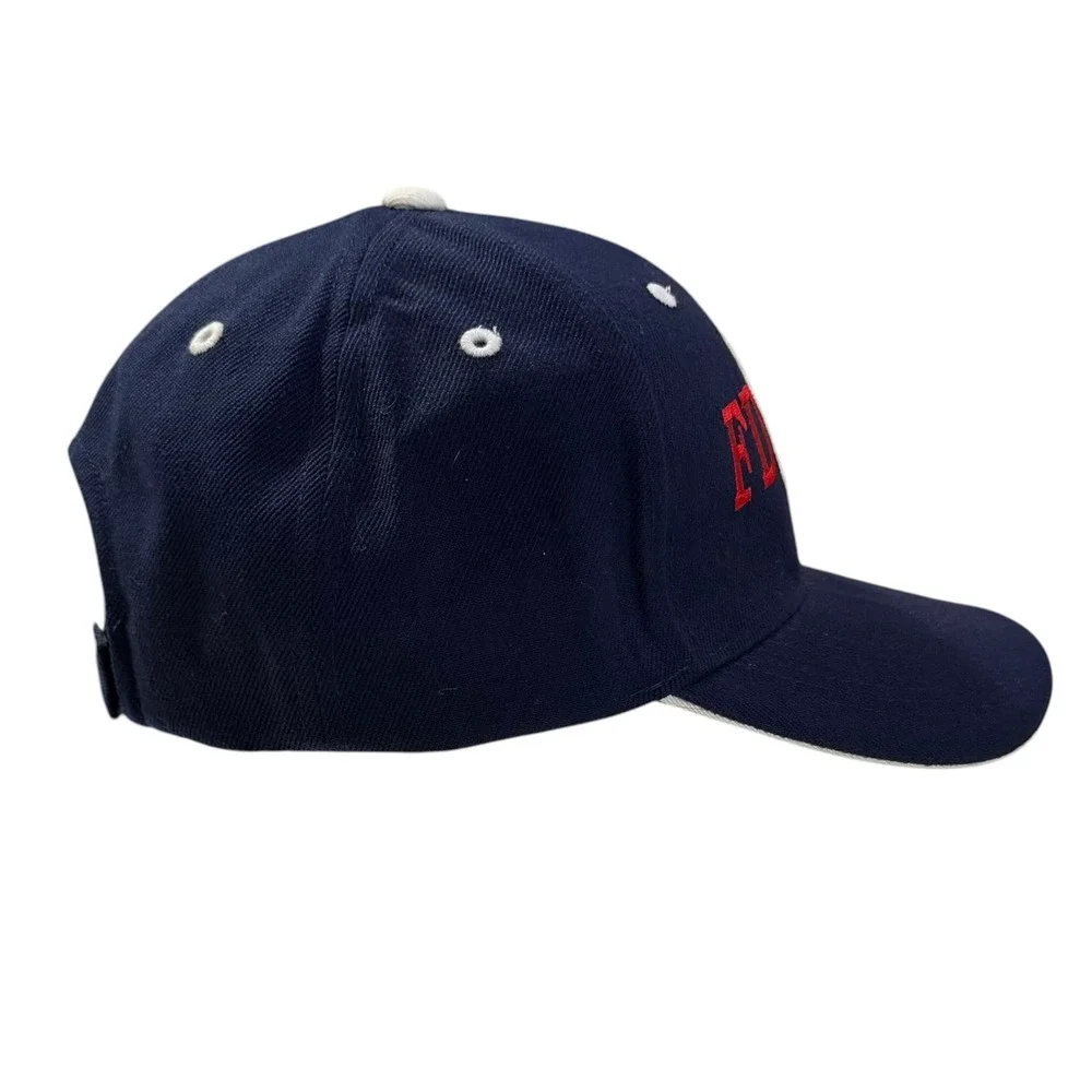 New York Yankees FDNY NYPD Baseball Cap Navy Blue Adjustable Hat First Responder